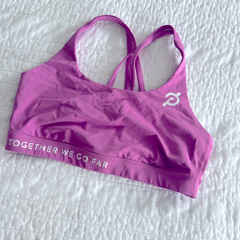Peloton X Lululemon energy bra